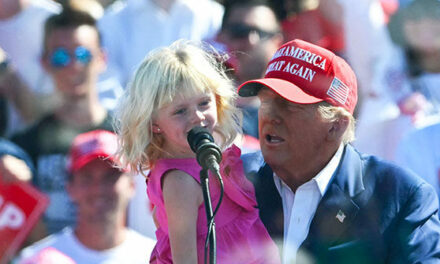 WATCH — ‘Vote for Grandpa’: Trump’s Grandchildren Delight Rally Goers in North Carolina