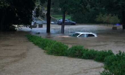 North Carolina village under water due to flooding from Hurricane Helene