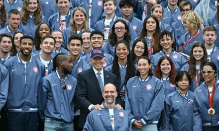 Biden Welcomes U.S. Olympians And Paralympians