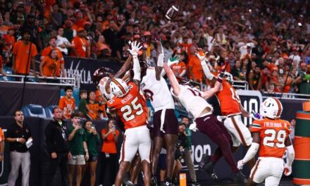 Controversial Call Leads To Miami Win, After Virginia Tech Hail Mary Overturned In Shocking Review