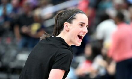 Caitlin Clark Breaks Yet Another Record in Front of the Largest Crowd in WNBA History