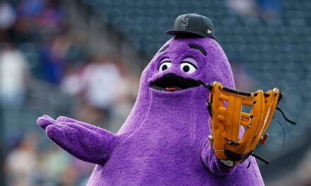 Mets unveil Grimace seat as McDonald’s character makes lasting impact on 2024 season