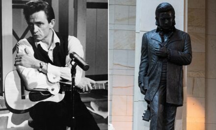 The Man In Black: Johnny Cash statue unveiled in the Capitol