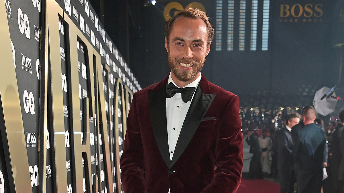 James Middleton on the red carpet