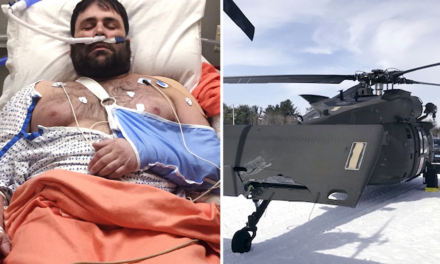 Lawyer who crashed snowmobile into Black Hawk helicopter is awarded $3.3 million in damages