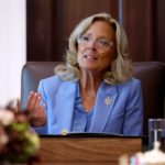 Social media erupts after president throws to Jill Biden to speak at Cabinet meeting: ‘All yours, kid’