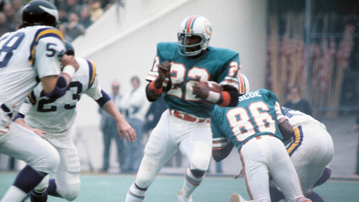 Mercury Morris at Super Bowl VIII