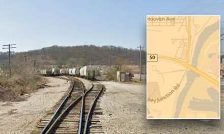 Ohio ‘dangerous’ chemical spill caused by open valve on train car leads to emergency evacuation