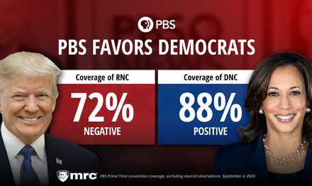 STUDY: Hating Republicans, Hailing Democrats! PBS’s Very Biased 2024 Convention Coverage