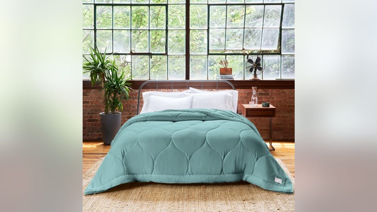 Get a soft comforter in different unique colors. 