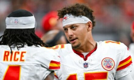 VIDEO: Chiefs Fear Rashee Rice Tore ACL After Collision with Patrick Mahomes