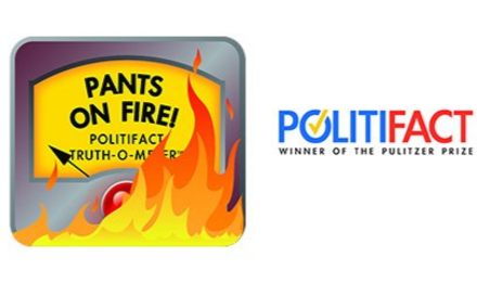 Column: PolitiFact Throws Its 200TH ‘Pants On Fire’ Tag at Donald Trump