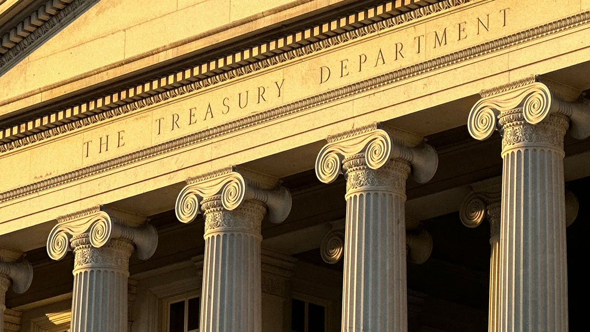 Treasury Department facade