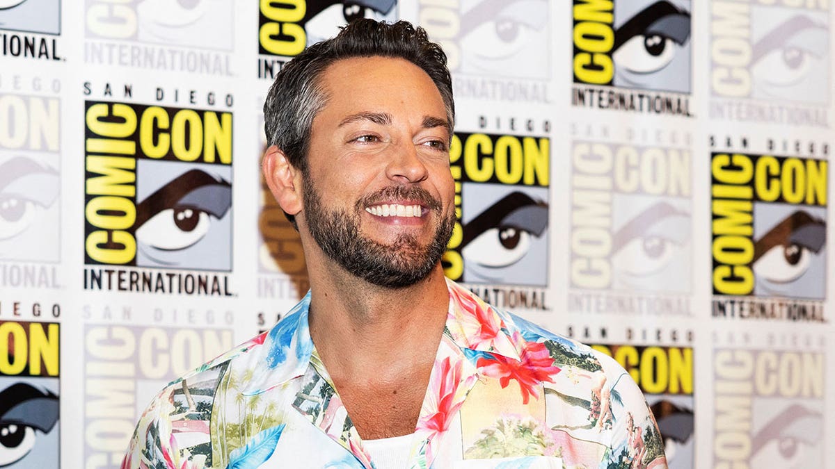 Zachary Levi at film premiere