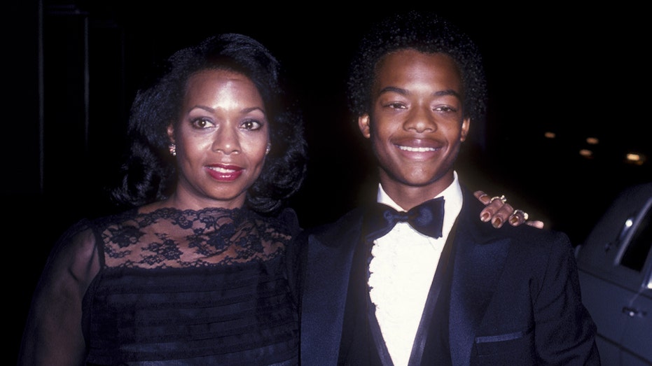 Betty A Bridges with son Todd Bridges