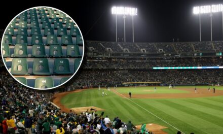 A’s Fan Helps Himself To Stadium Seats That’ll Probably Just Sit In His Garage Or Basement