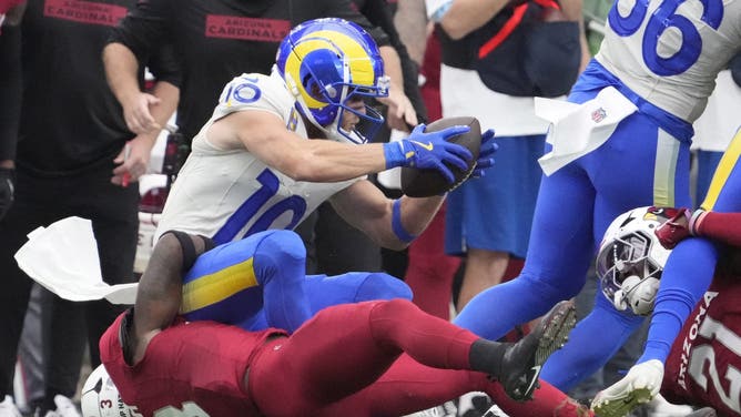 Los Angeles Rams WR Cooper Kupp suffered an injury during the team's blowout loss against the Arizona Cardinals.