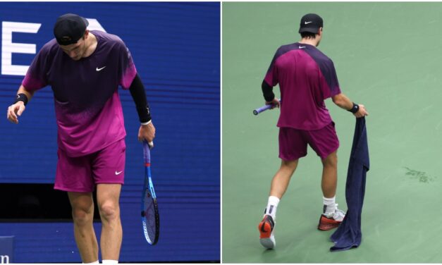 British Tennis Player Jack Draper Loses His Lunch — A Few Times — Mid-Match