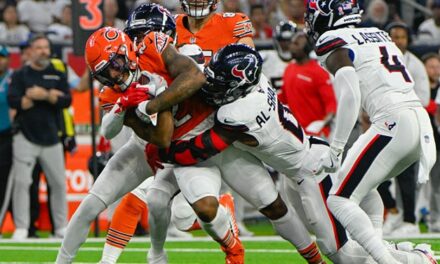 Texans LB Azeez Al-Shaair Punches Bears Reserve For No Good Reason