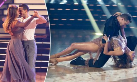 ‘Dancing with the Stars’ duo Brooks Nader, Gleb Savchenko caught kissing backstage as romance rumors fly