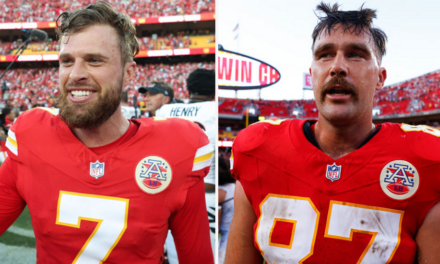 Harrison Butker beats Travis Kelce in merchandise sales — just the second kicker ever to make NFL’s top-50 list