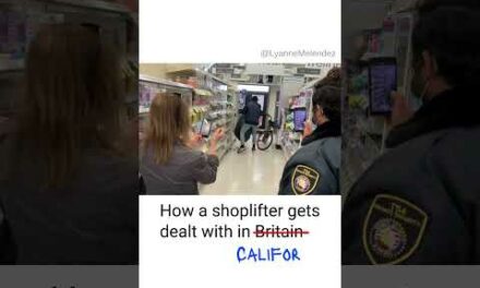 Shoplifting in Britain vs California