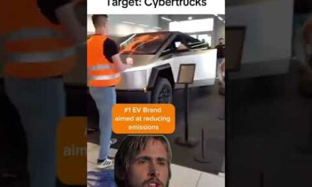 Just Stop Oil Targets Cybertruck