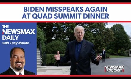 Biden misspeaks again at QUAD summit dinner | The NEWSMAX Daily (09/23/24)