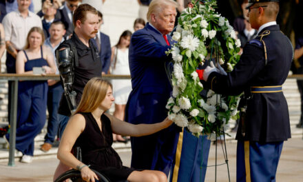 Families of Fallen Soldiers Defend Trump After Arlington Cemetery Visit Fallout