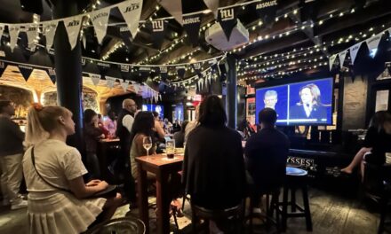 New Yorkers at Watch Party React to Presidential Debate