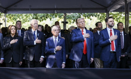 Biden, Harris, Trump Attend 9/11 Remembrance Ceremony on 23rd Anniversary of Attacks