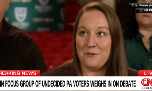 Watch: Undecided voter spotlights Kamala Harris’s biggest debate failure (and a shocking poll backs it up)