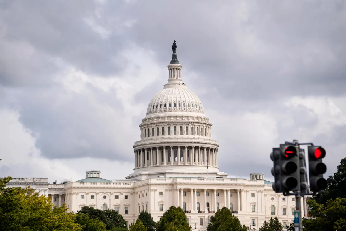 The U.S. Capitol building on Sept. 16, 2024. (Madalina Vasiliu/The Epoch Times)