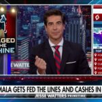 JESSE WATTERS: Kamala Harris’ first solo interview on a major news network bombed