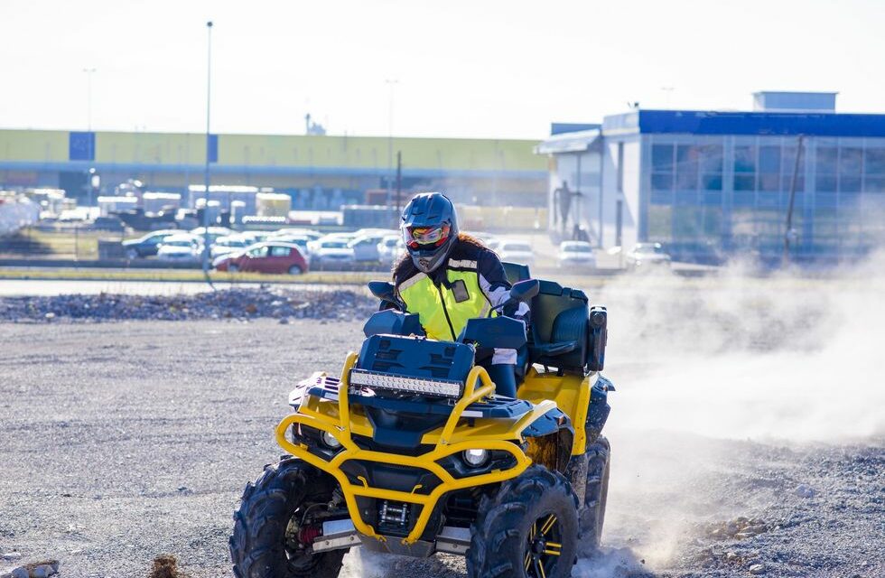 Suspect charged with attempted murder after crazy video shows ATV driver ram into man as San Francisco cops look on