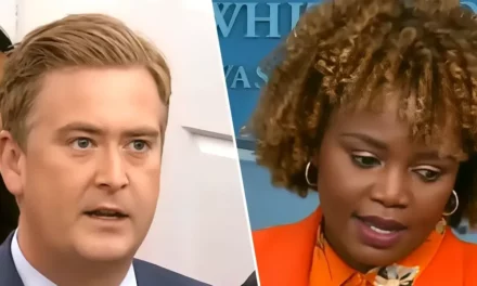 WATCH: The queen of gaslighting, Karine Jean-Pierre, scolds Peter Doocy for ‘dangerous’ question about White House’s anti-Trump rhetoric