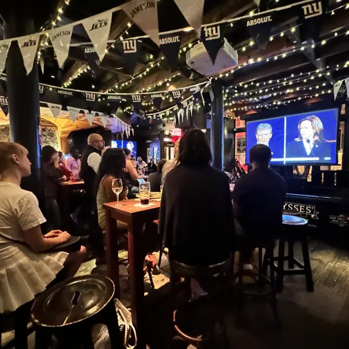 New Yorkers at Watch Party React to Presidential Debate