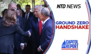 Harris, Trump Shake Hands at 9/11 Ground Zero Ceremony as Debate Narratives Unfold