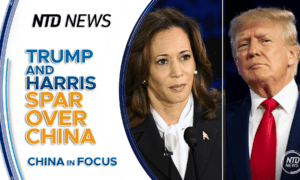 Trump, Harris Spar Over China in Presidential Debate