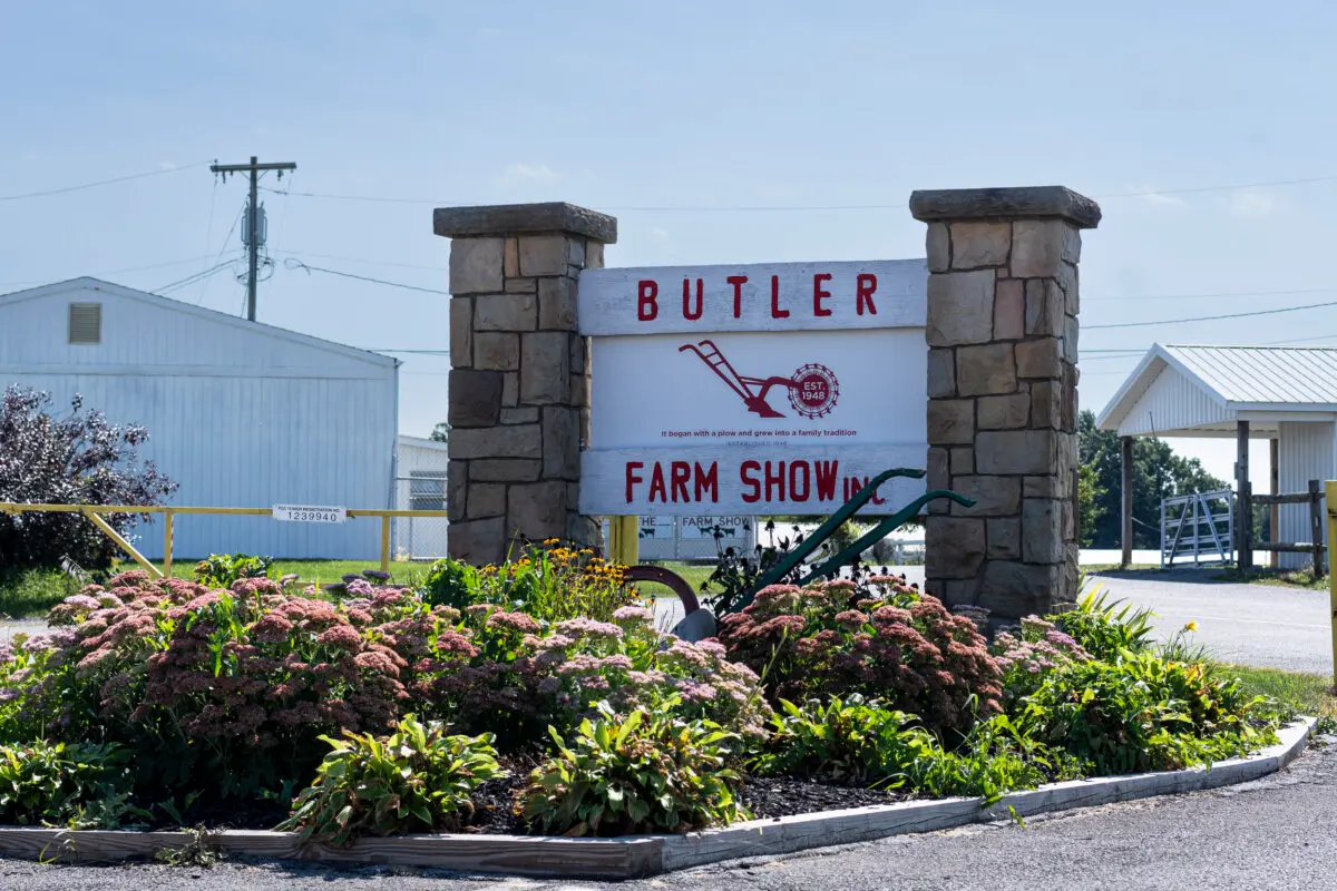 Butler Farm Show, where the assassination attempt of Donald J. Trump happened on July 13, 2024, in Butler, Pa., on Sept 6, 2024. (Madalina Vasiliu/The Epoch Times)