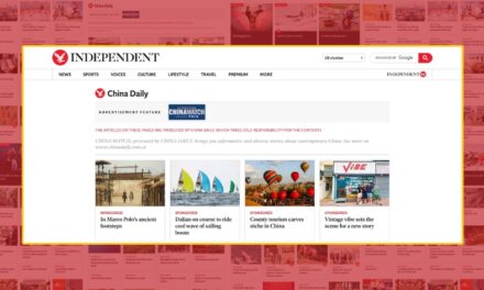 “Independent” Newspaper Meddling In U.S. Election Publishes Chinese State Propaganda