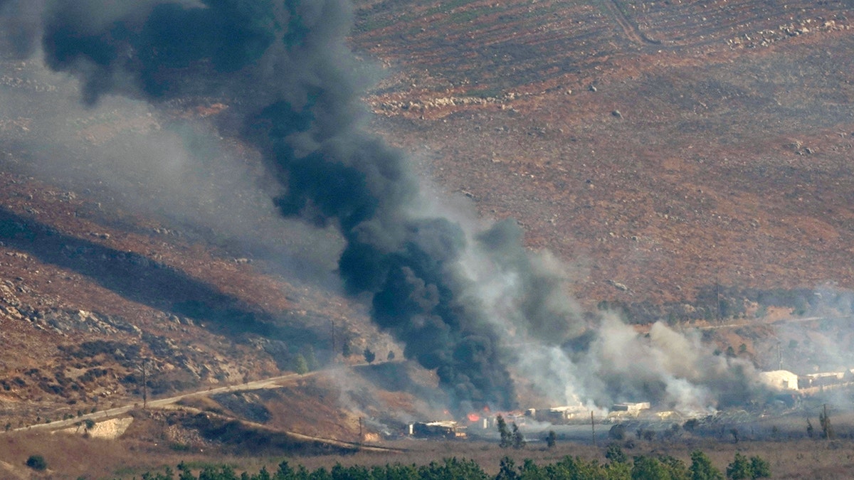 Israeli airstrike on the village of Khiam