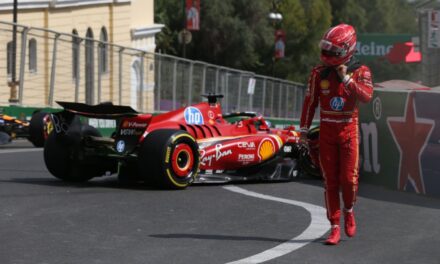 Charles Leclerc Gives Encore Performance Of Iconic ‘I Am Stupid’ Crash