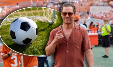 Matthew McConaughey Impresses With Barefoot Soccer Skills