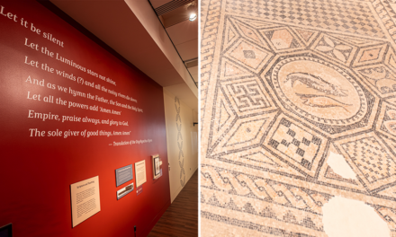 Rare mosaic revealing earliest ‘physical evidence’ of Christianity now on display at Museum of the Bible