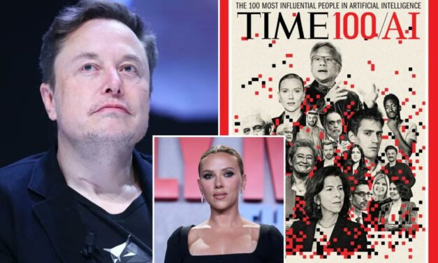 Time Snubs Elon Musk From 100 Most Influential People in AI List, Includes Scarlett Johansson