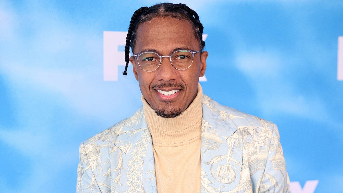 Nick Cannon on the red carpet at the FOX Fall Press Day