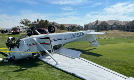 VIDEO — ‘We’re Really Thankful’: Two on Plane that Crashed at Colorado Golf Course Walk Away