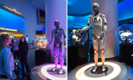 Las Vegas Sphere’s robot is seen ‘learning about humans’ from her interactions with guests