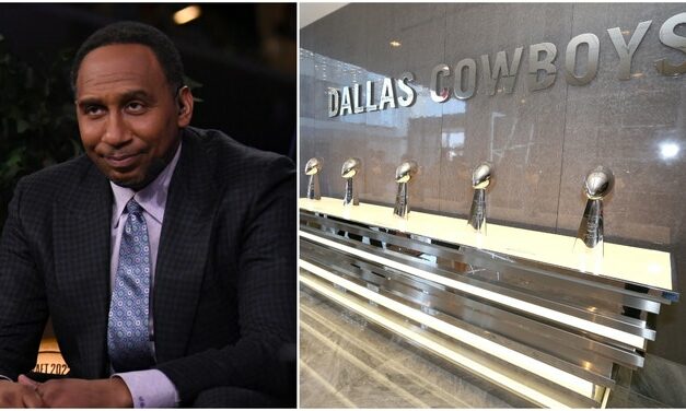 Stephen A. Smith Shows Up At Dallas Cowboys Facility, Trolls Fans